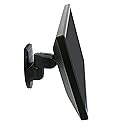 Ergotron - 200 Series Single Monitor Arm, VESA Wall Mount - for Monitors Up to 38 Inches, 0 to 25 lbs - Pivot