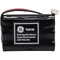 Cordless Phone Battery, Nimh 3.6V 750 mAh