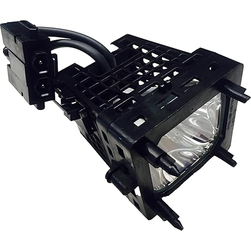 Jaspertronics™ OEM XL-5200 Lamp & Housing for Sony TVs with Philips Bulb Inside