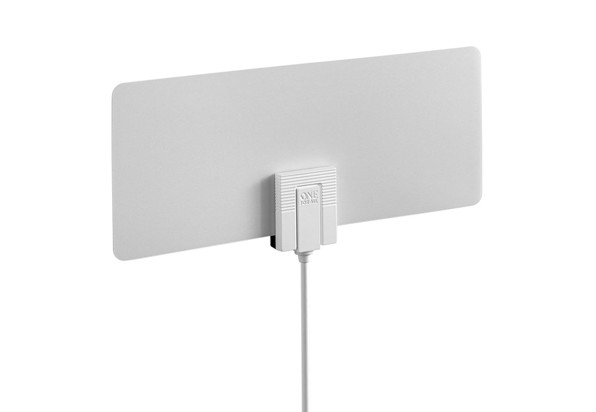 One for All 15520 Indoor HDTV Antenna, 30-Mile Range, 10 ft Cable, Two-Tone
