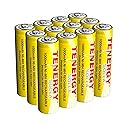 Tenergy Solla Rechargeable NiMH AA Battery, 1000mAh Solar Batteries for Solar Garden Lights, Anti-Leak, Outdoor Durability, 5+ Years Performance, 12…