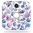 MightySkins Skin Compatible With Blink Home Security Camera - Blue Petals | Protective, Durable, and Unique Vinyl Decal wrap cover | Easy To Apply