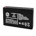 AJC Battery Compatible with Lithonia ELB0607 6V 7Ah Emergency Light Battery