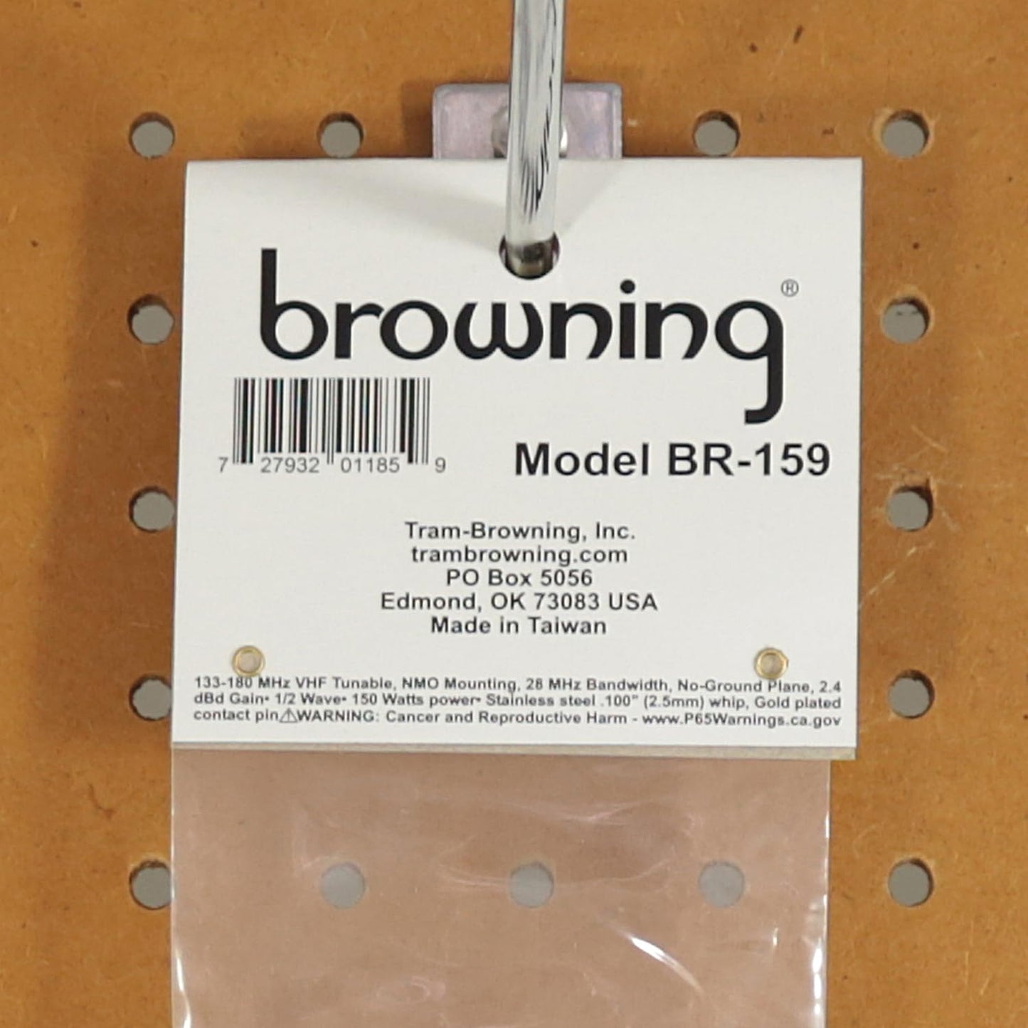 Browning BR-159 Wideband VHF Land Mobile Antenna