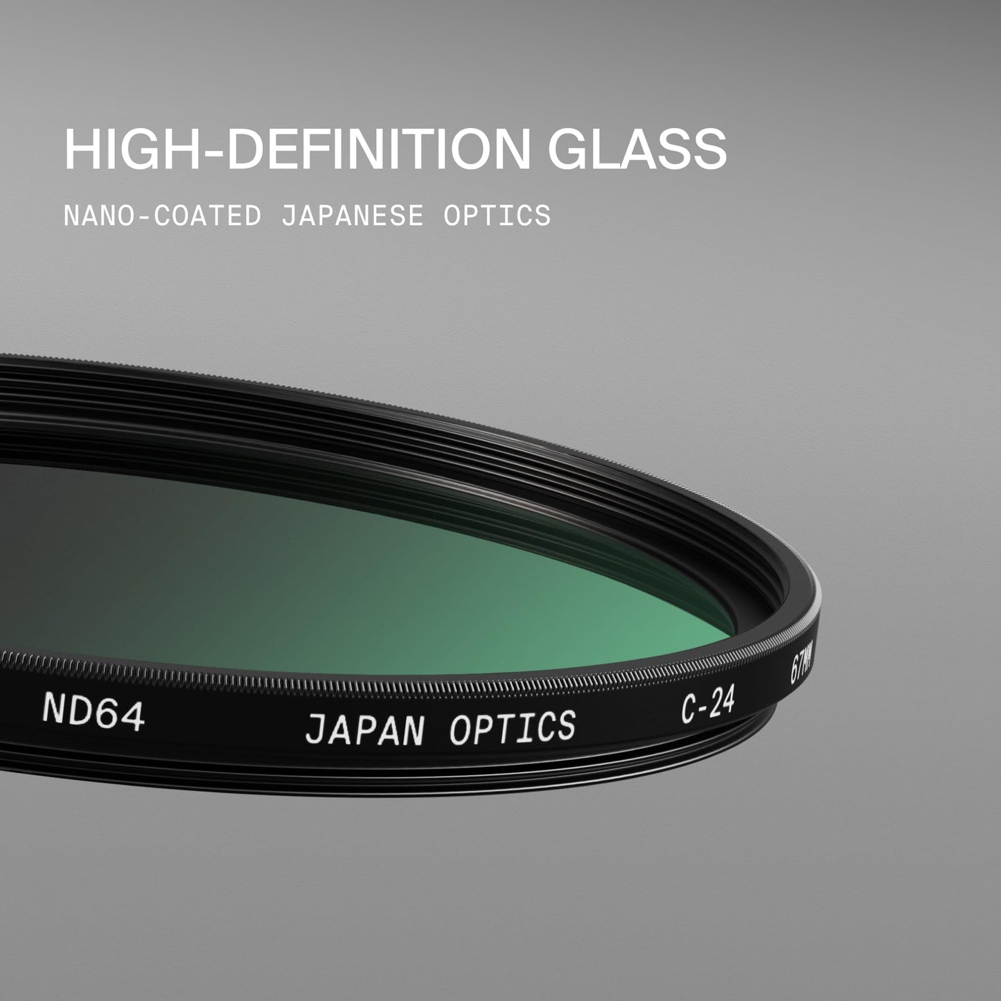 Gobe 67mm ND64 (6 Stop) ND Lens Filter