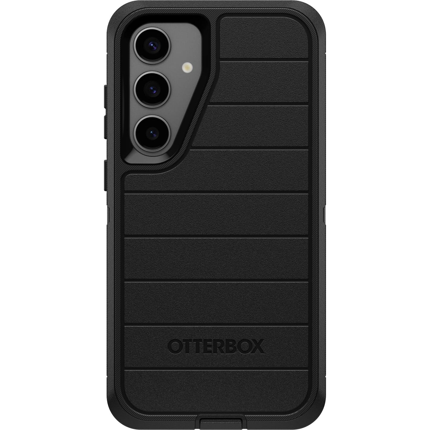 OtterBox Samsung Galaxy S24+ Plus Defender Series Pro Case - Black, Rugged & Durable, with Port Protection, Includes Holster Clip Kickstand