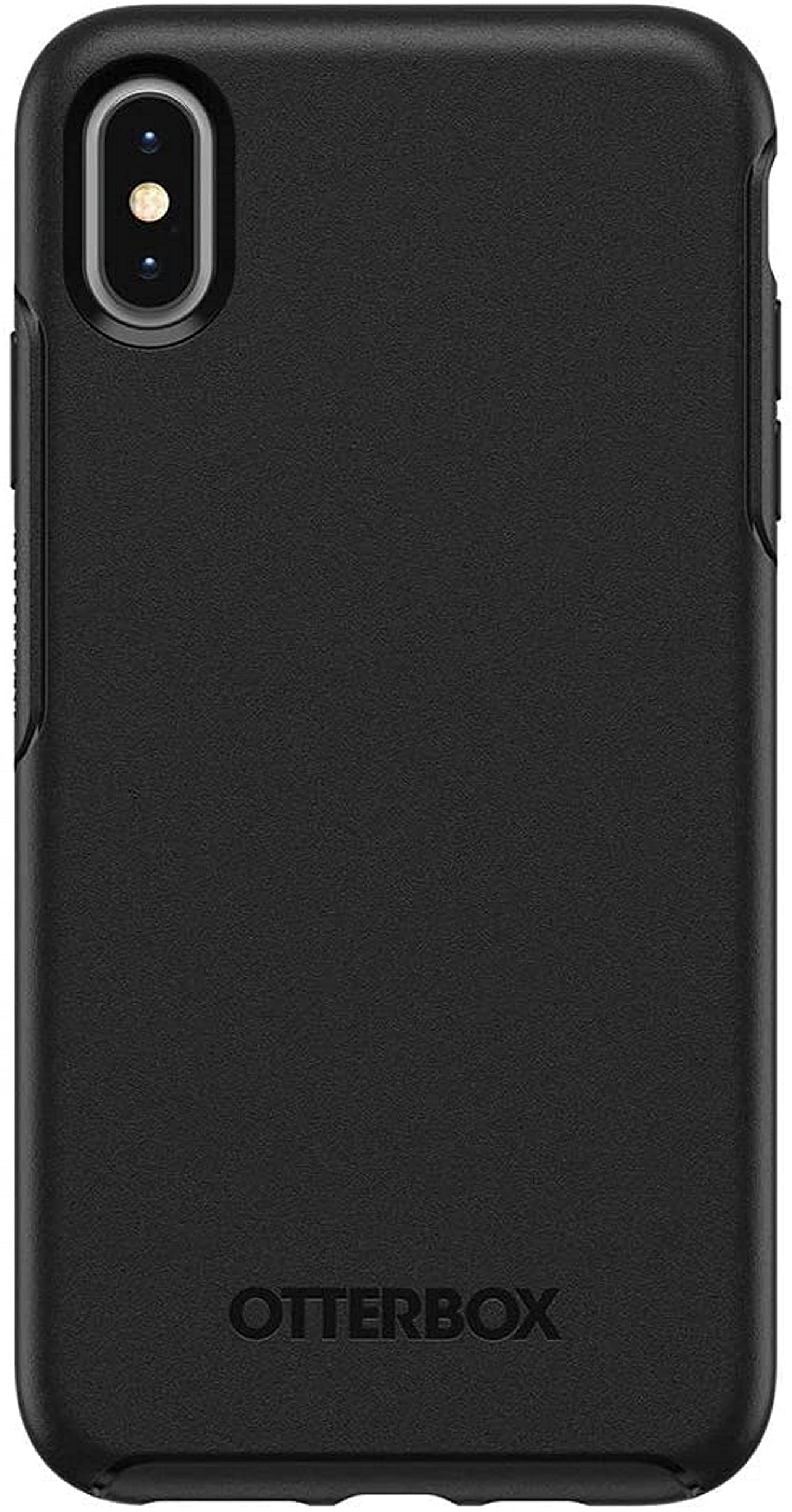 OtterBox Symmetry Series Case for iPhone Xs Max with GLIDIC Wireless Bluetooth Earbuds Sweatproof Pro Stereo Headphones - Non Retail - Black