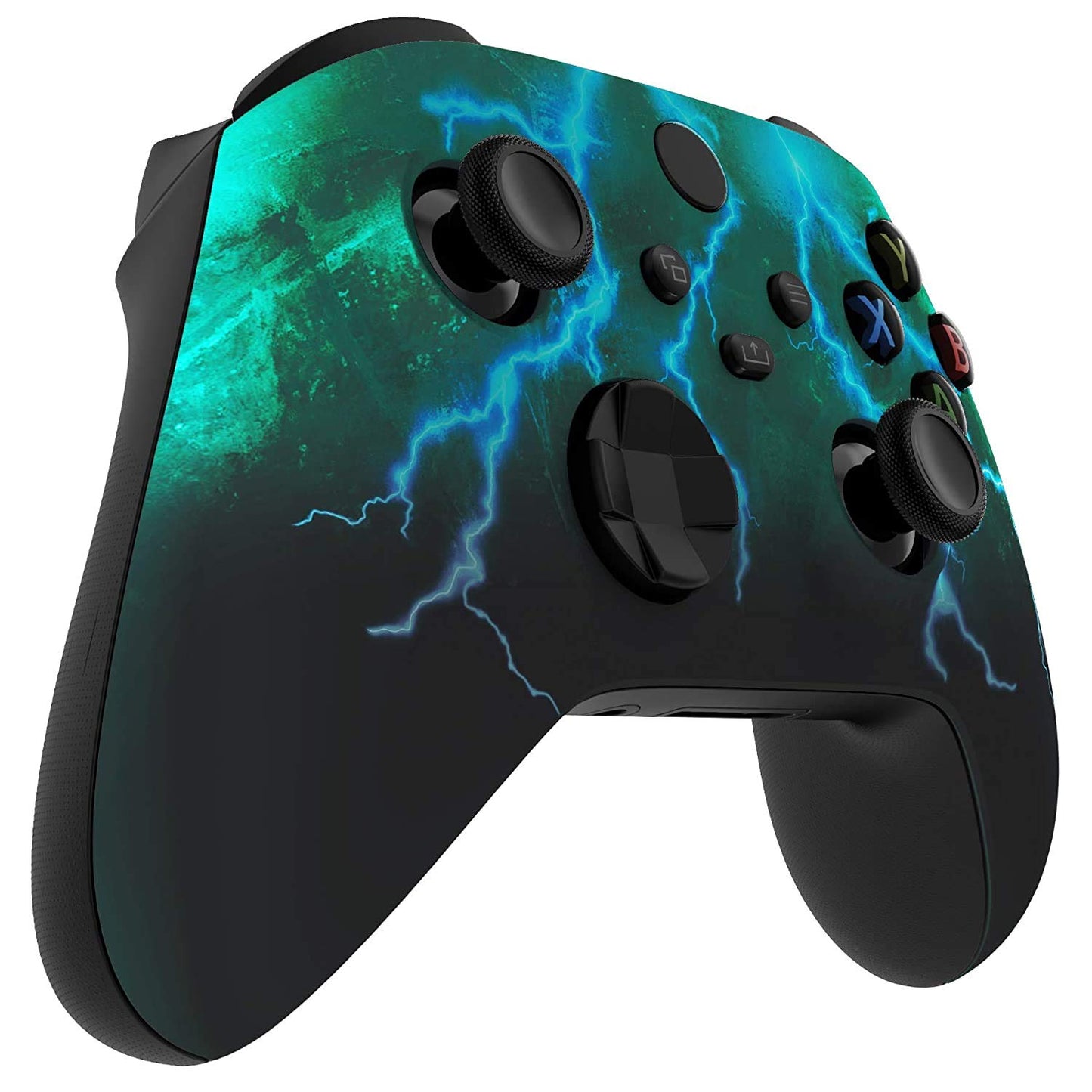 Xbox Series & One Soft Touch Design Custom Gaming Controller for Xbox Series & One -Soft Shell for Comfort Grip X - (Lightning)