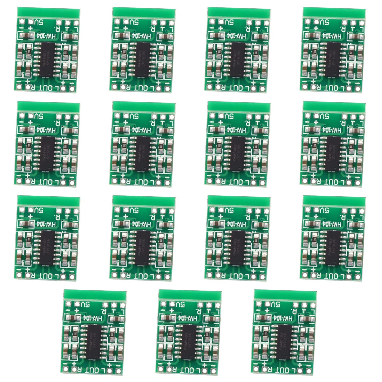 V TELESKY 15Pcs PAM8403-Based Amplifier Module Mini 2.5V-5V Digital Amplifier Board Class D for DIY Audio AMP Speakers