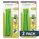 UT Wire Q Knot Outdoor Garden Reusable Tie - (Green) 2 Packs …