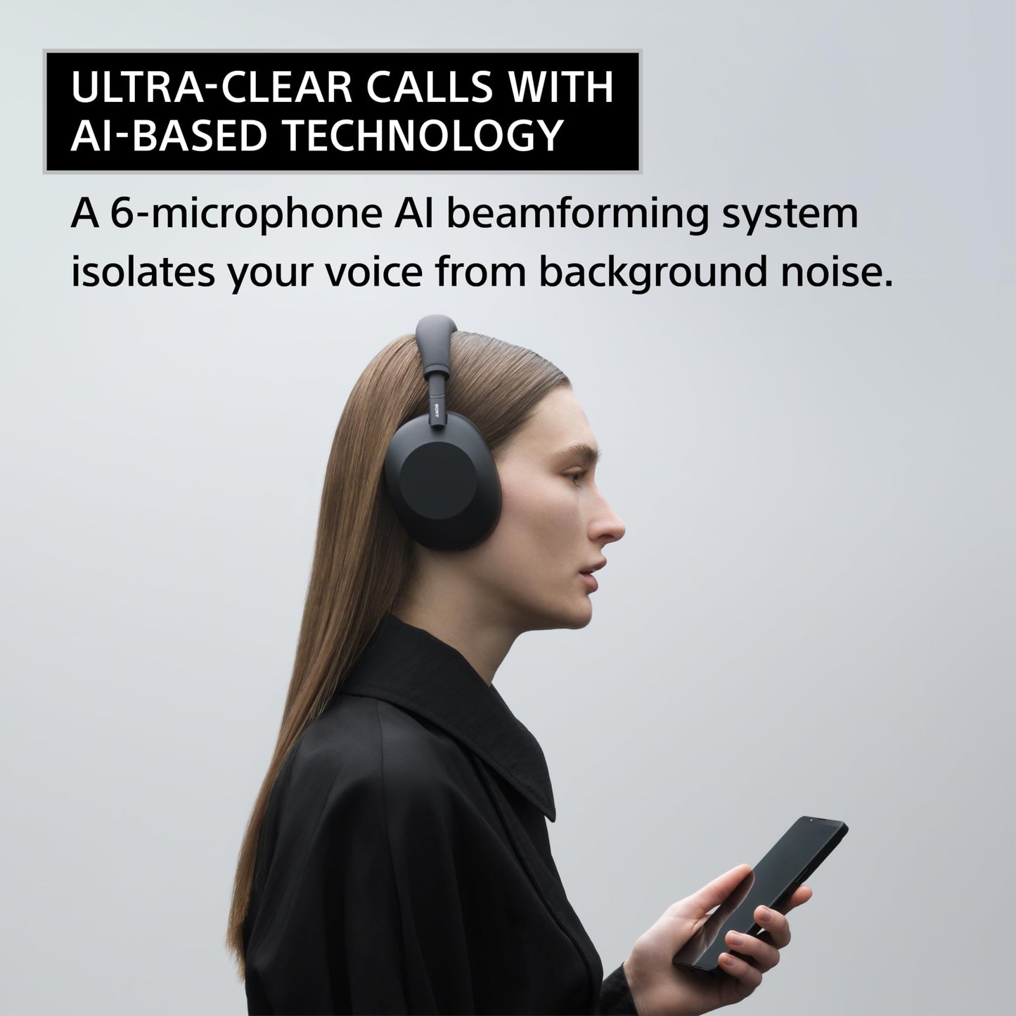 Sony WH-1000XM6 The Best Noise Canceling Wireless Headphones, HD NC Processor QN3, 12 Microphones, Adaptive NC Optimizer, Mastered by Engineers…