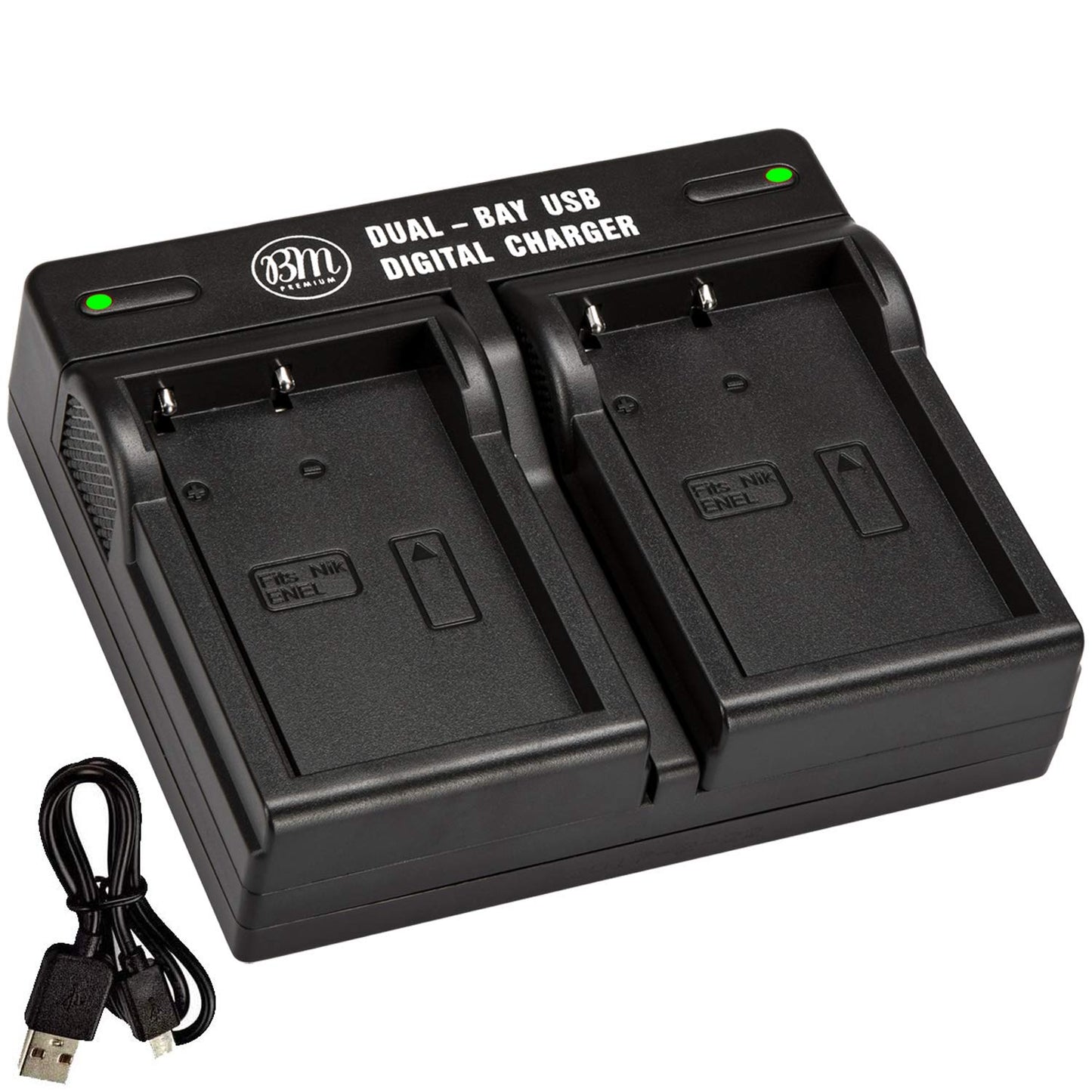 EN-EL5 Dual Rapid Battery Charger for Nikon Coolpix P80 P90 P100 P500 P510 P520 P530 Digital Camera