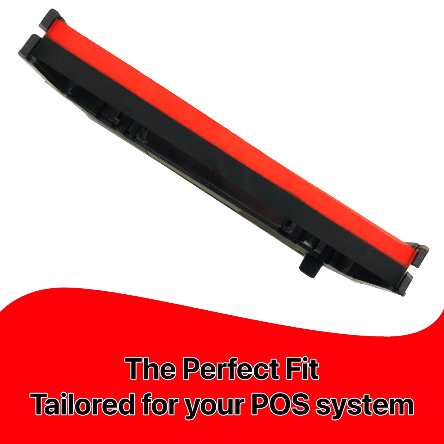 ERC-30 34 38 Ribbon Ink Cartridge Receipt Printer Black and Red, ERC30 Compatible with Epson Printer SNBC BTP-M280, BTP-M280A, BTP-M280B, BTP-M280D