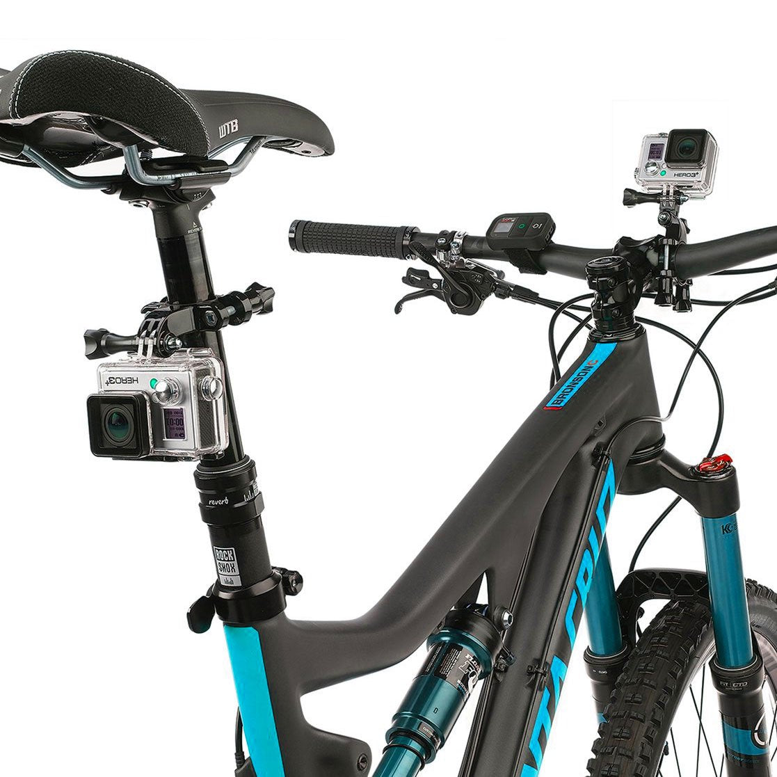 Ultimaxx Bicycle Handlebars with a Seatpost Mounting Kit Compatible with All Gopro’s Cameras