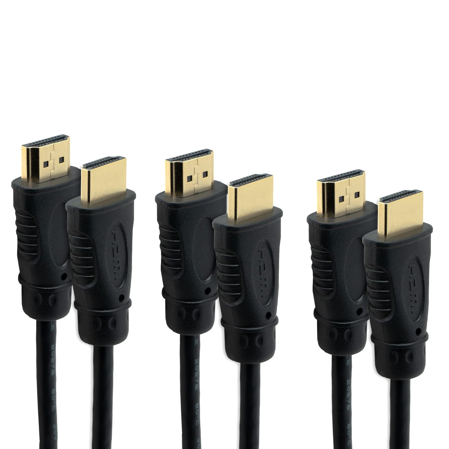 J-Tech Digital 8K HDMI 2.1 Cable 1Ft. (3 Pack) | Ultra High Speed 48Gbps HDMI Cord, 4K@120Hz, 8K@60Hz, ARC & eARC, Compatible with PS5, Xbox, Apple