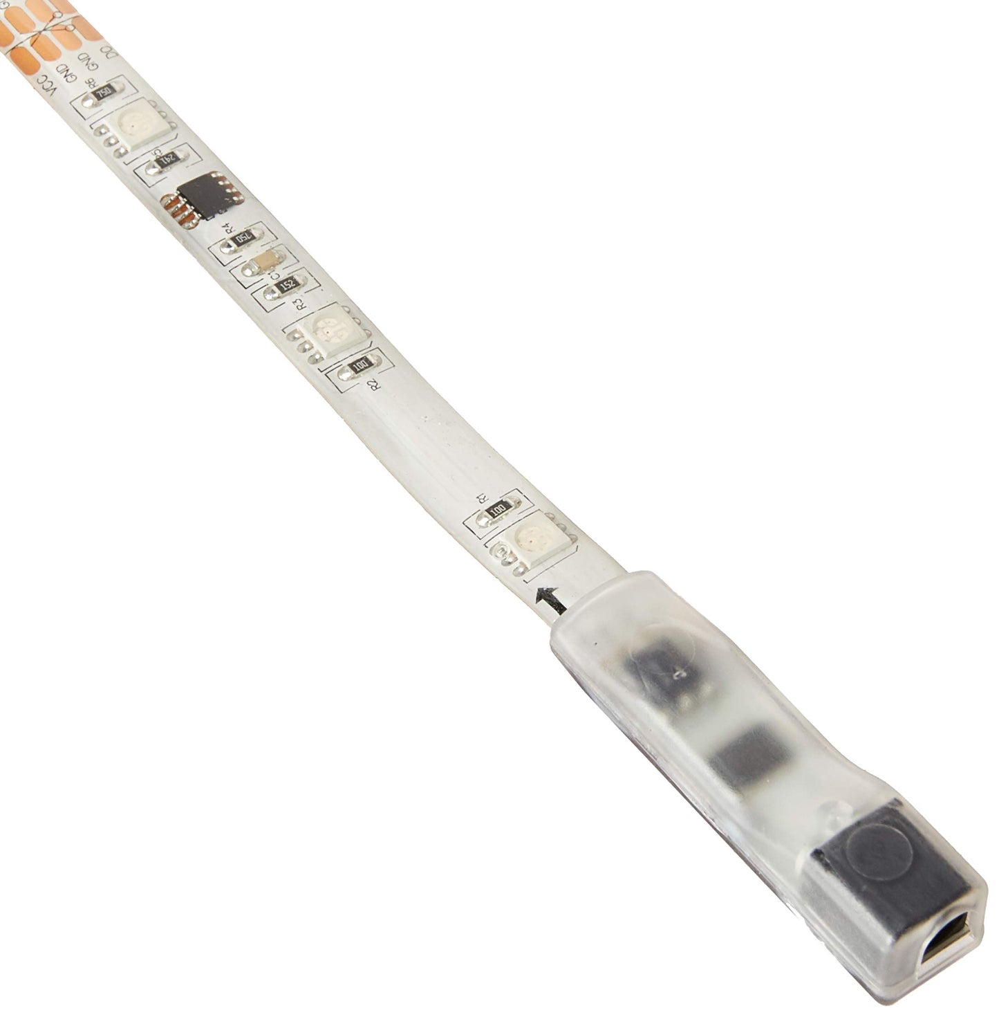 Newhouse Lighting LEDKIT-DRGB Flexible Tape Light Digital RGB Under Cabinet Flexible Strip Light, Power Supply And Remote Included, 16.4 ft