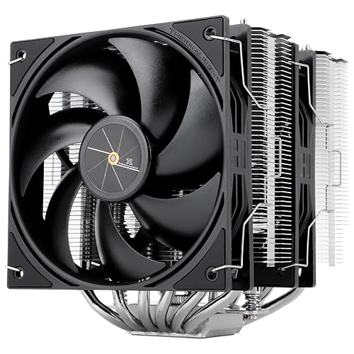 Thermalright Peerless Assassin 120 SE V3 CPU Air Cooler, 6 Heat Pipes Dual Towers Cooler, with Dual TL-P12 PWM Fans, 2000RPM Speed, Desktop PC Cooler