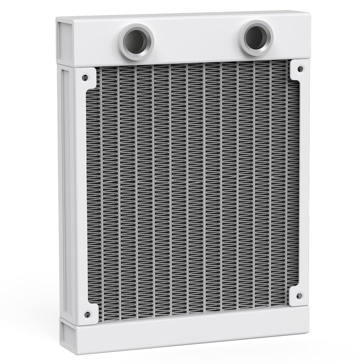 CLYXGS Water Cooling Radiator, 12 Pipe G1/4 Thread Heat Row Radiator 12 Pipe Aluminum Heat Exchanger Radiator for PC CPU Computer Water Cool System