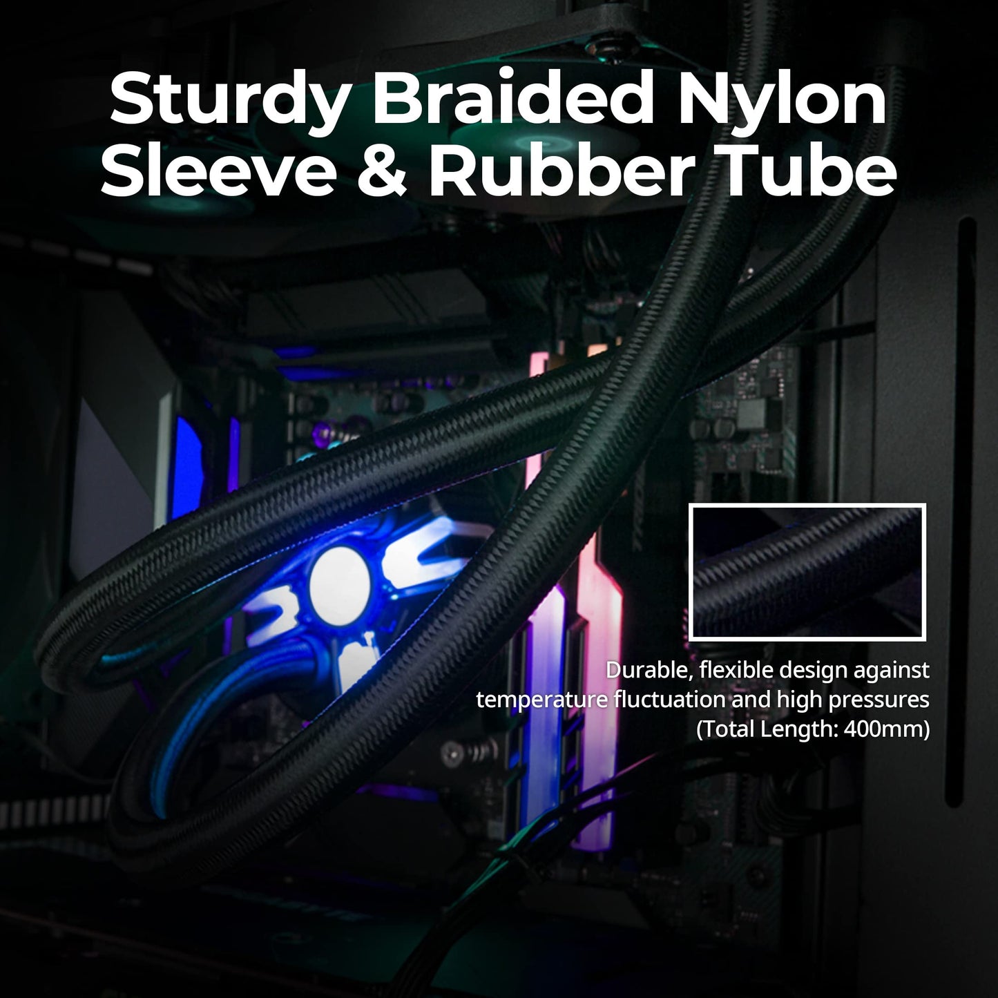 Zalman Reserator 5 360mm AIO Liquid Cooler w/Dual Blade Water Pump, Addressable RGB Header, PWM Control, All in One CPU Cooler for Intel and AMD