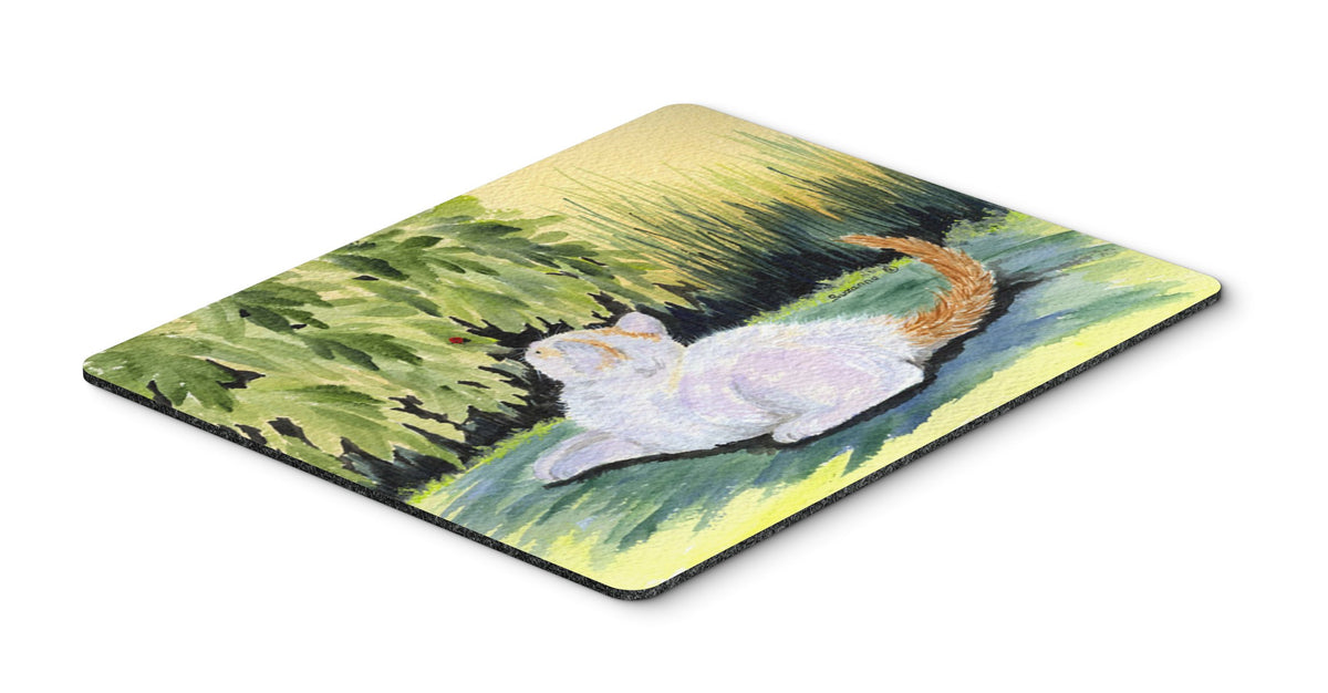 Caroline's Treasures SS8273MP Cat Mouse Pad, Hot Pad or Trivet for Home Office Gaming Working Computers Laptop Mouse Mat,Washable Large Mousepad