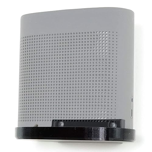 Spartan Mounts Bluetooth Speaker Wall Mount for Bose Soundlink Color 2 Speakers, Low Profile Mount Anywhere Design for Home, Office, Studio, Garage