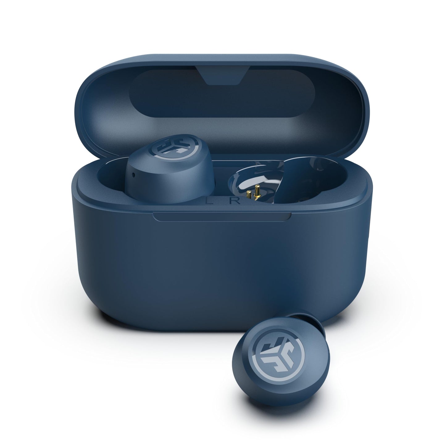 JLab Go Air Pop+ True Wireless Earbuds, in Ear Headphones, Bluetooth Earphones, 35H Playtime Ear Buds, Bluetooth Earbuds with Microphone, USB-C