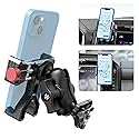KOQEIEY Upgraded Aluminum Vent Phone Mount for Ford F150 2021-2024, Ford F-250/F-350 2023-2024, F-150 Lightning XL&PRO, 360° Rotation Metal F150 Phone
