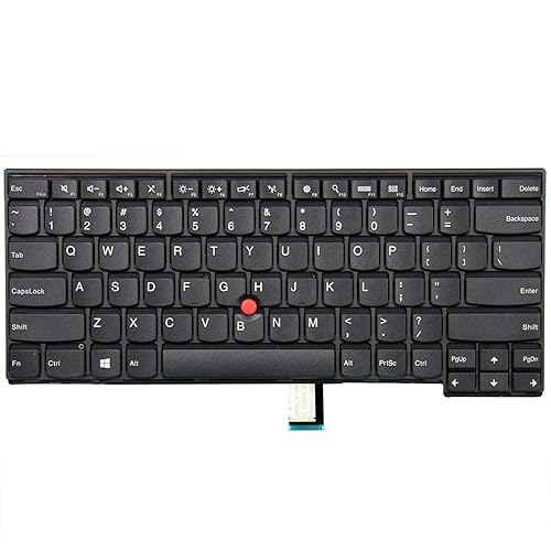 AUTENS US Replacement Keyboard for Lenovo ThinkPad T440 T440p T440s T431s T450 T450s L440 L450 L460 L470 T460 (Not Fit T460s T460p) Laptop (No