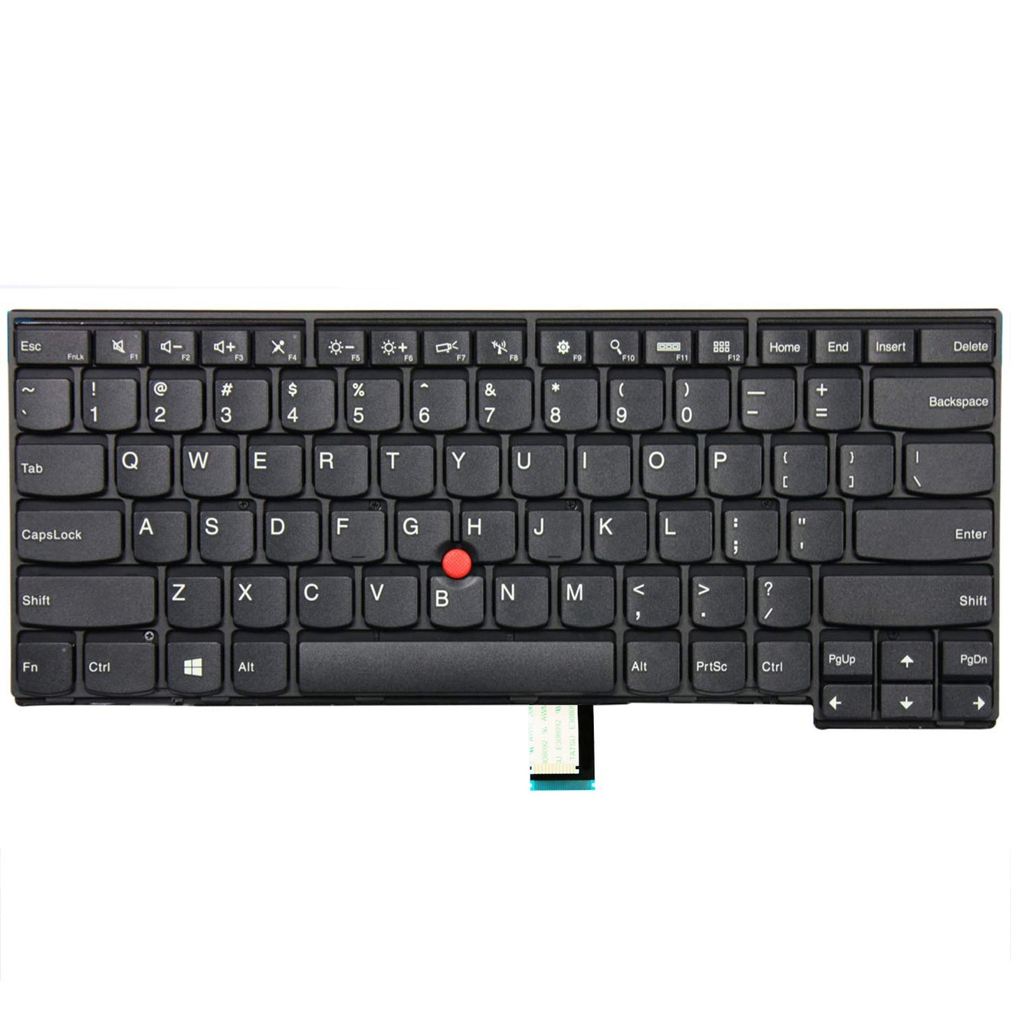 AUTENS US Replacement Keyboard for Lenovo ThinkPad T440 T440p T440s T431s T450 T450s L440 L450 L460 L470 T460 (Not Fit T460s T460p) Laptop (No