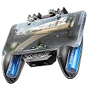 Mobile Game Controller Fast Cooling Phone Gamepad 4 Trigger 6 Finger Operation Grip 4000 mAh Built-in battery Rechargeable for iPhone, Samsung