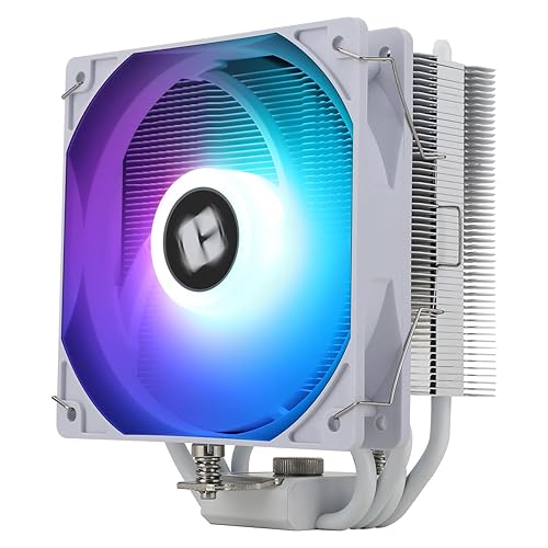 Thermalrlght AssassinX120 SE White ARGB CPU Air Cooler, 4 Heat Pipes, TL-C12CW-S PWM Silent Fan CPU Cooler with S-FDB Bearing, for AMD AM4 AM5/Intel