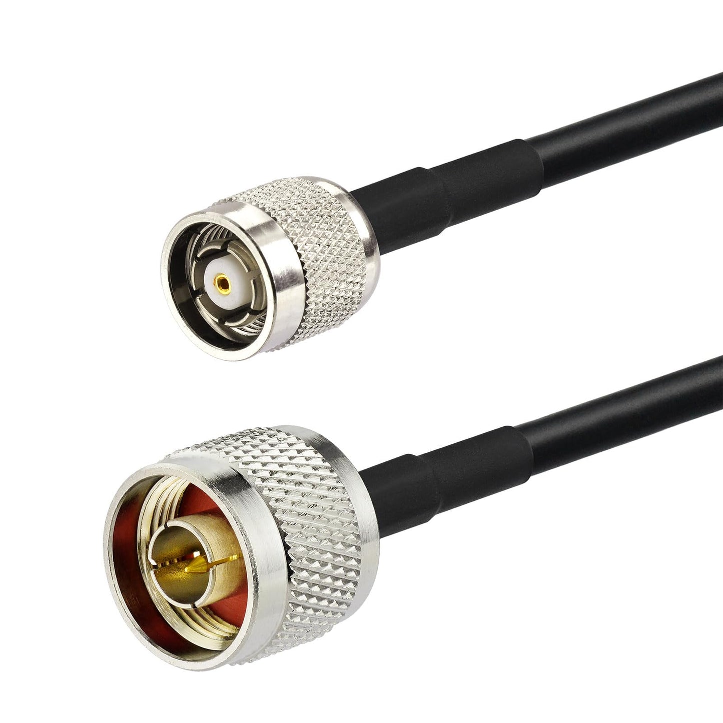 Eightwood N Male to RP-TNC Male Antenna Adapter RG58 Cable 3 Feet for Trimble TSC3 Antenna Wireless WiFi Router