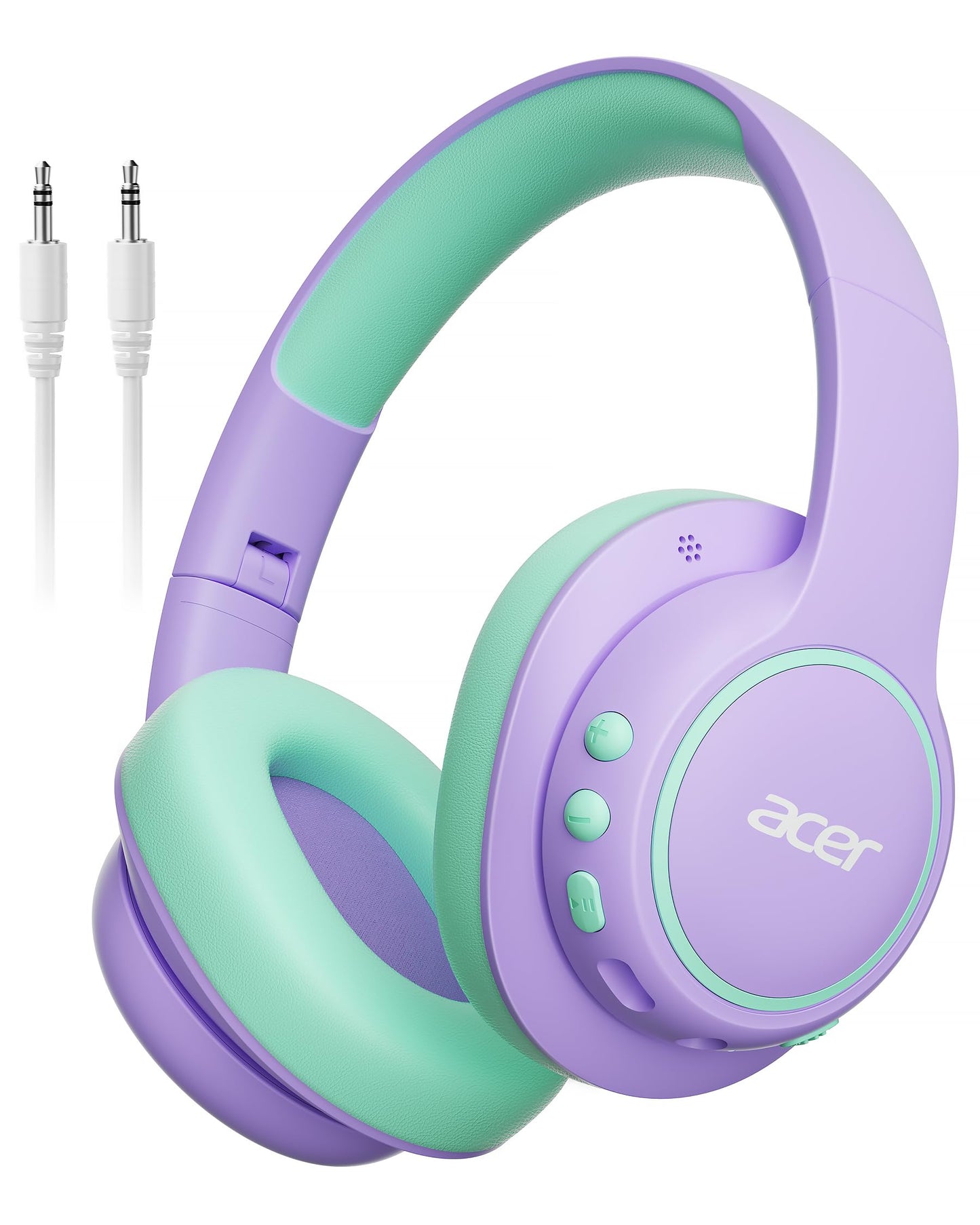 Acer OHR702 Kids Bluetooth Headphones for School with Built-in Mic,Over-Ear