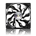 Xigmatek 120mm Black Blade White LED Copper Bushing Axis Cooling Fan XAF-F1254