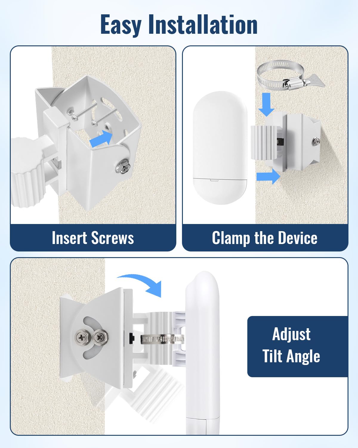 Wireless Bridge Mount Fit for Ubiquiti NanoStation AC and M Series