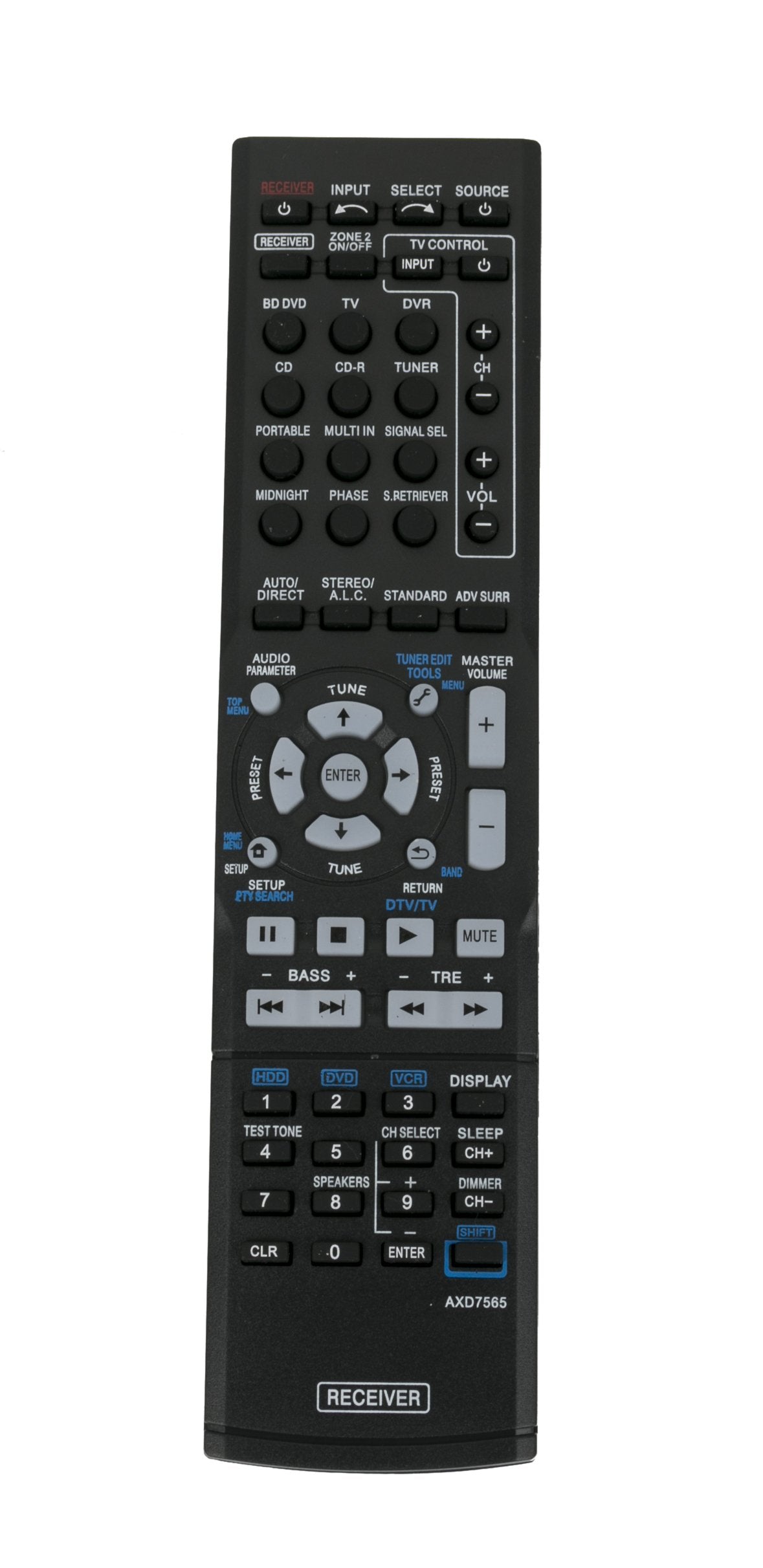 New AXD7565 Remote Control fit for Pioneer VSX-828-S VSX-921 VSX-324-K AXD7565 VSX-819H Home Theater Audio Video Receiver System