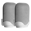 2 Pack Wall Mount Compatible with Google Nest Audio Speaker,Built in Cord Management Easy Install,Stable Stand Google Nest Audio Smart Speaker Holder