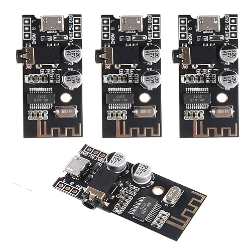 QCCAN MH-M18/M28/M38 MP3 Decoder Board Bluetooth 4.2 5.0 Audio Module MP3 Receiver Board Wireless Stereo Sound Module (M28)