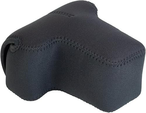 OP/TECH USA Soft Pouch - Compact digital camera case, lightweight accessories pouch, sleek neoprene sleeve for DSLR, perfect for backpacks & travel