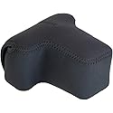 OP/TECH USA Soft Pouch - Compact digital camera case, lightweight accessories pouch, sleek neoprene sleeve for DSLR, perfect for backpacks & travel