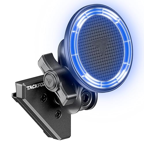Tackform Link Vent Mount Magnetic Phone Holder - Compatible with MagSafe, 2021-2025 Ford F150 & Raptor, 2023-2025 Ford Super Duty | Billet Aluminum |