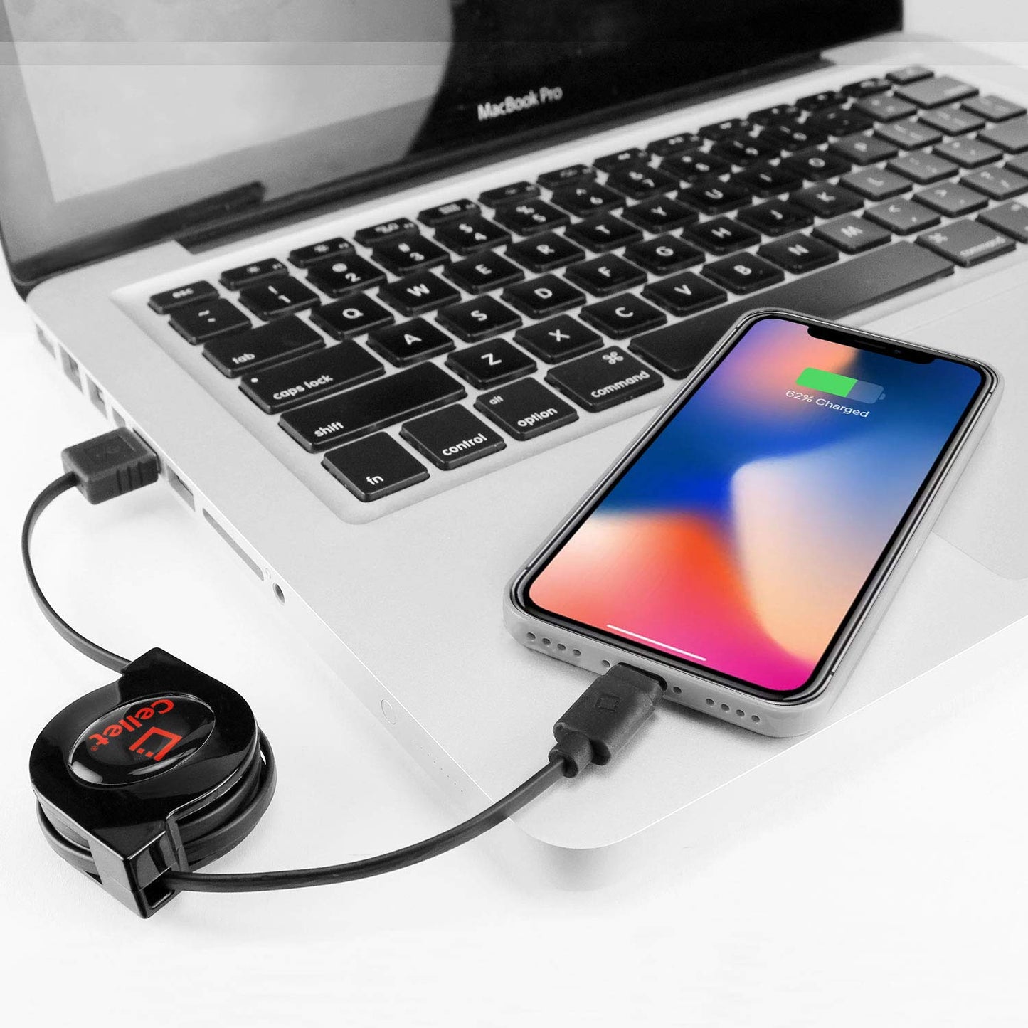Retractable Lightning iPhone Cable, Charging Cord Compatible with Apple iPhone 14 Pro Max Plus mini 13 12 11 Xs Xr X SE 8 7 6 5 iPad Pro Air Mini 6…