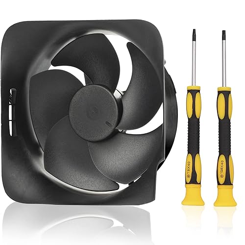 Gorliskl Replacement Internal Cooling Fan for Xbox Series X (XSX) Console?with Opening Tool