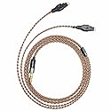 GUCraftsman 6N Single Crystal Copper Upgrade Headphone Cable 4.4mm/2.5mm/4Pin XLR Balance Headphone Upgrade Cable for SENNHEISER HD600 HD650 HD660S…