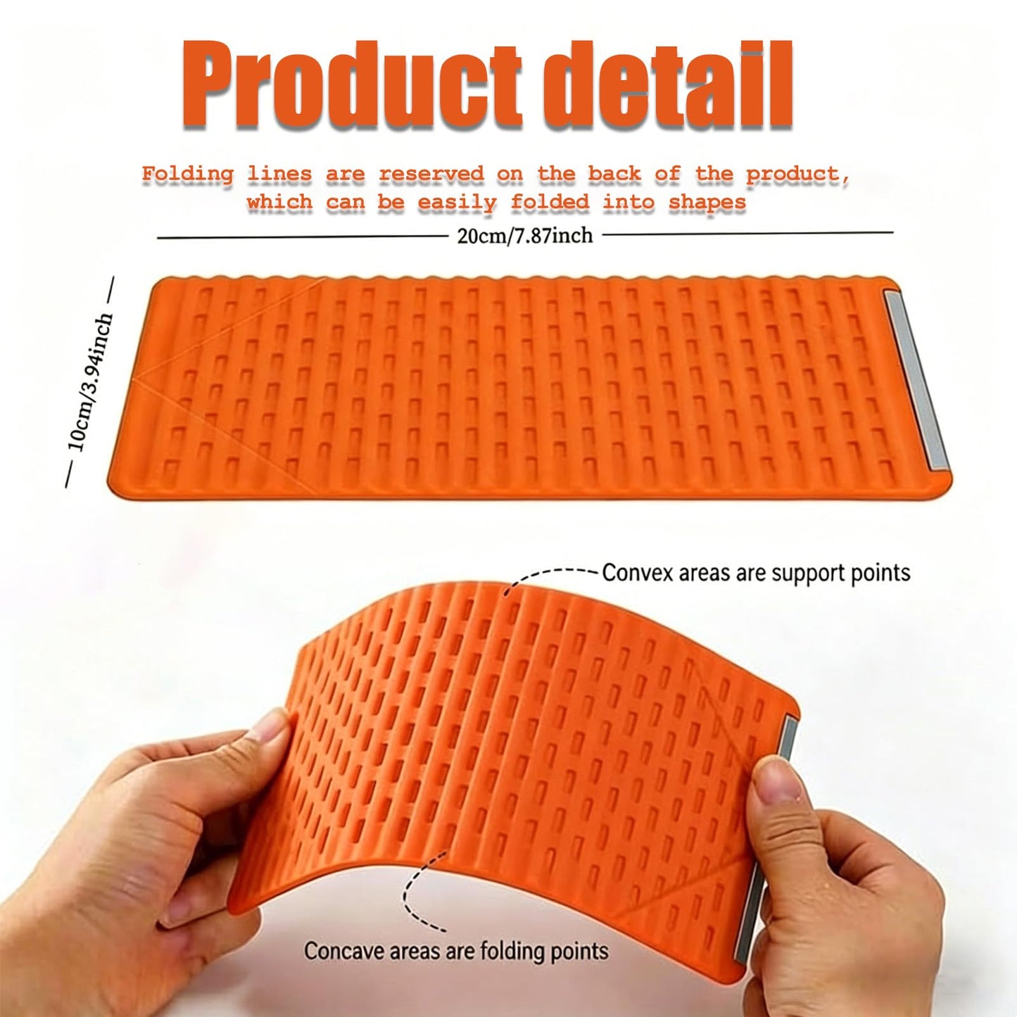 Silicone Phone Stand, Flexible Silicone Phone Holder with Aluminum Core, Foldable Bendable Cell Phone Stand, Anti-Slip Desktop Stand for Phones