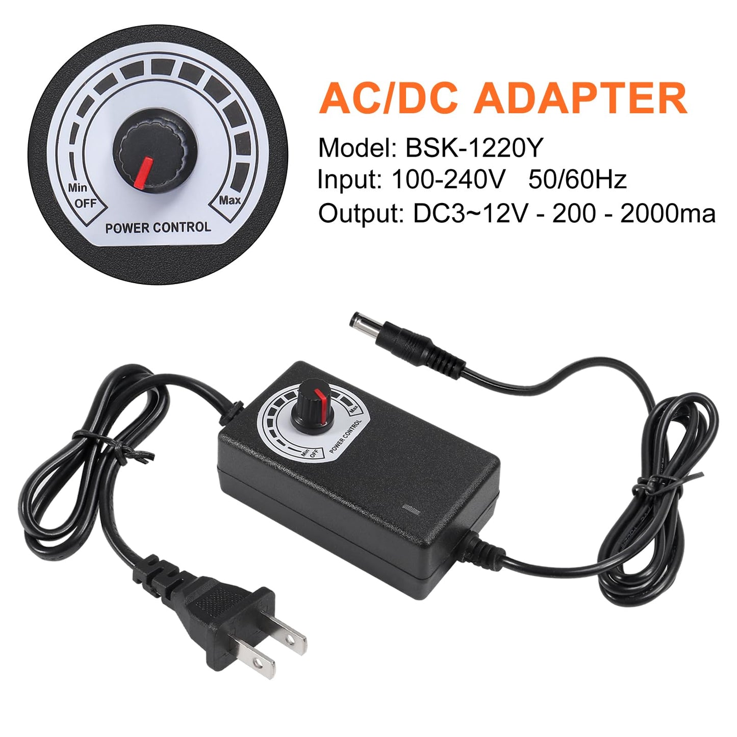 120mm BBQ Fan 12V 4.72in Blower Brushless with 110V/120V Variable Speed Controller Fan Air Mover Cooling for Camping Quick Charcoal Starter,Outdoor