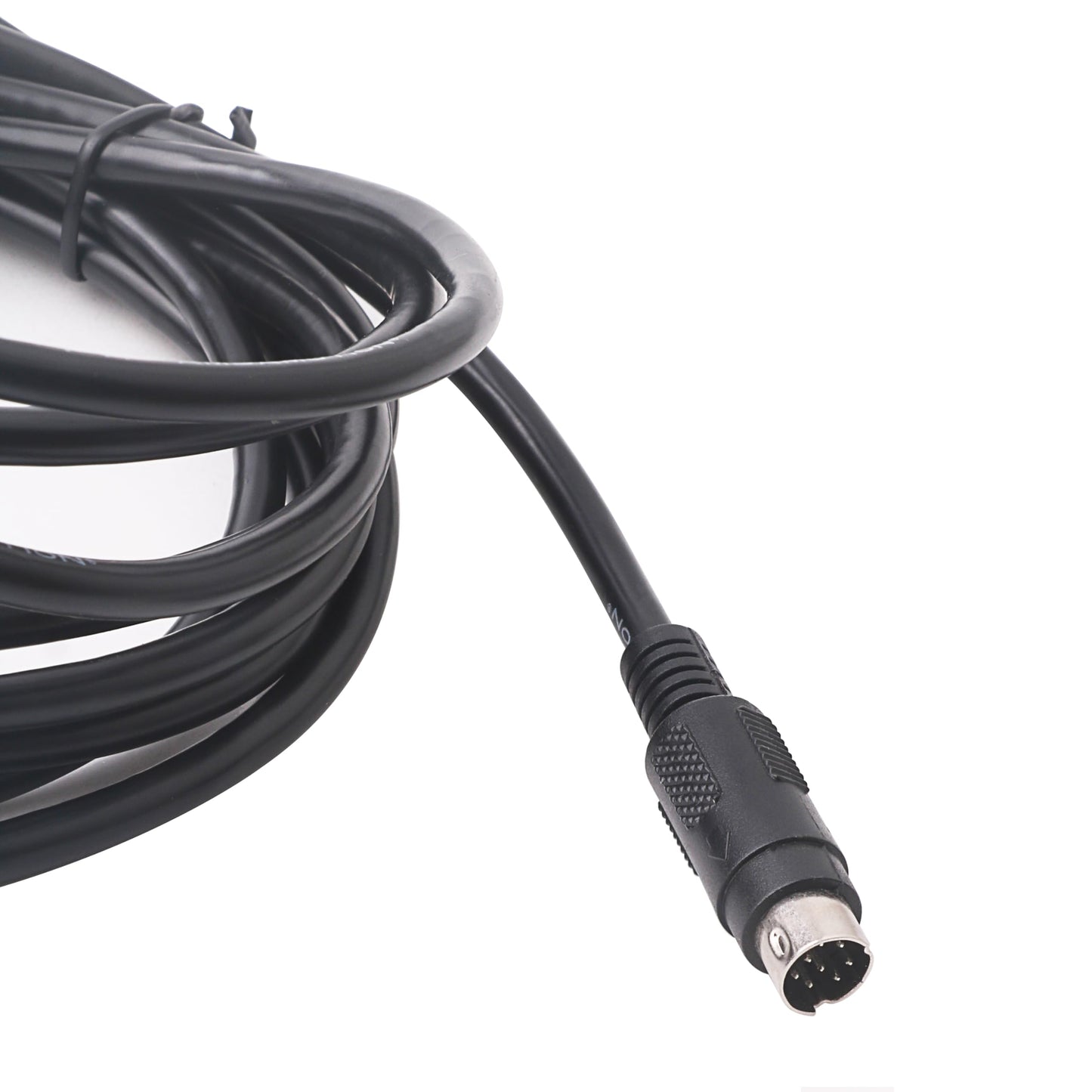 Mendouconert Mini DIN 8 Pin Male to Bare Wire End Adapter Cable, MD8 Connector Pigtail for DIY and Repair (5mtr)