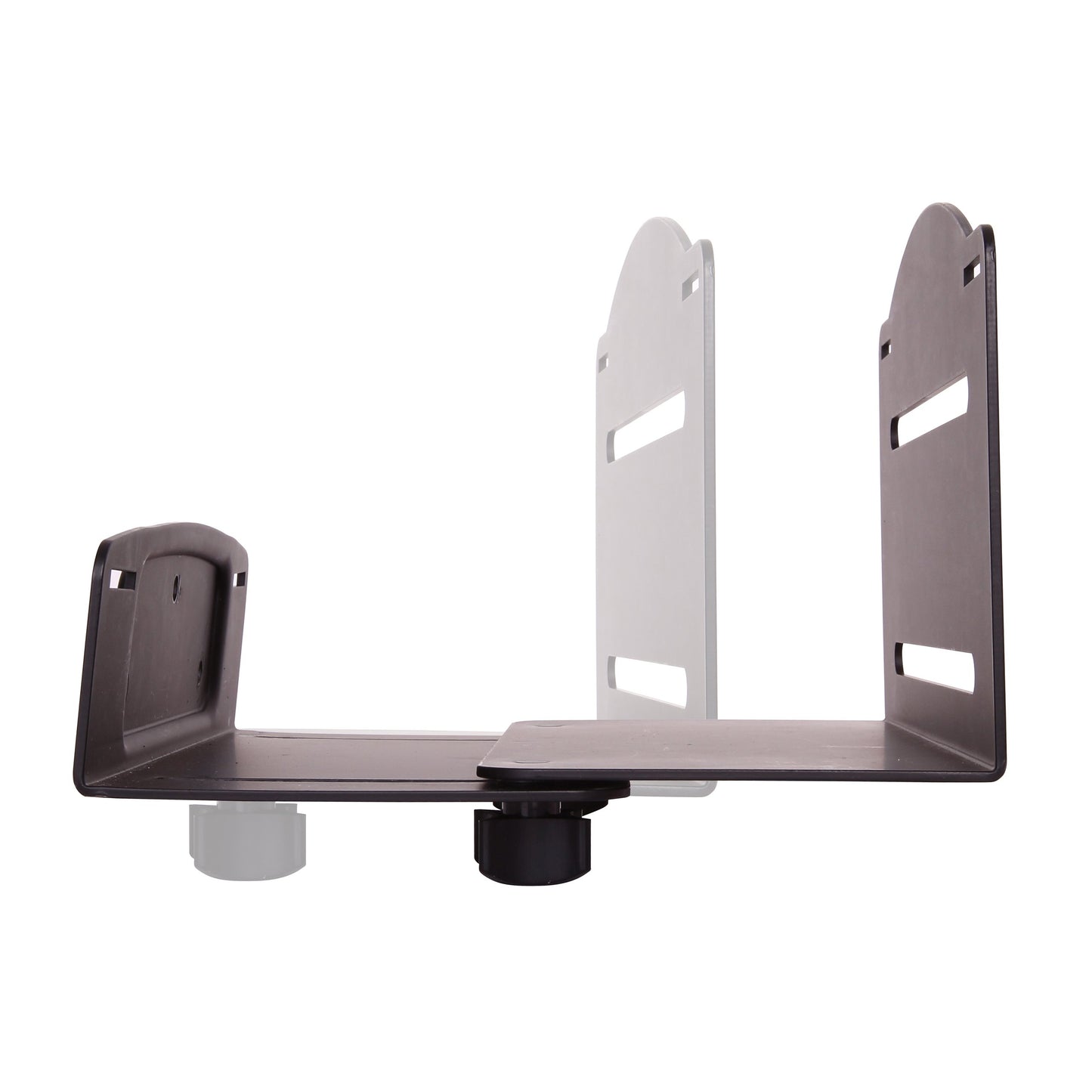 StarTech.com Wall Mount CPU Holder - Adjustable Width 4.8in to 8.3in - Metal - Computer Tower Mounting Bracket for Desktop PC (CPUWALLMNT)