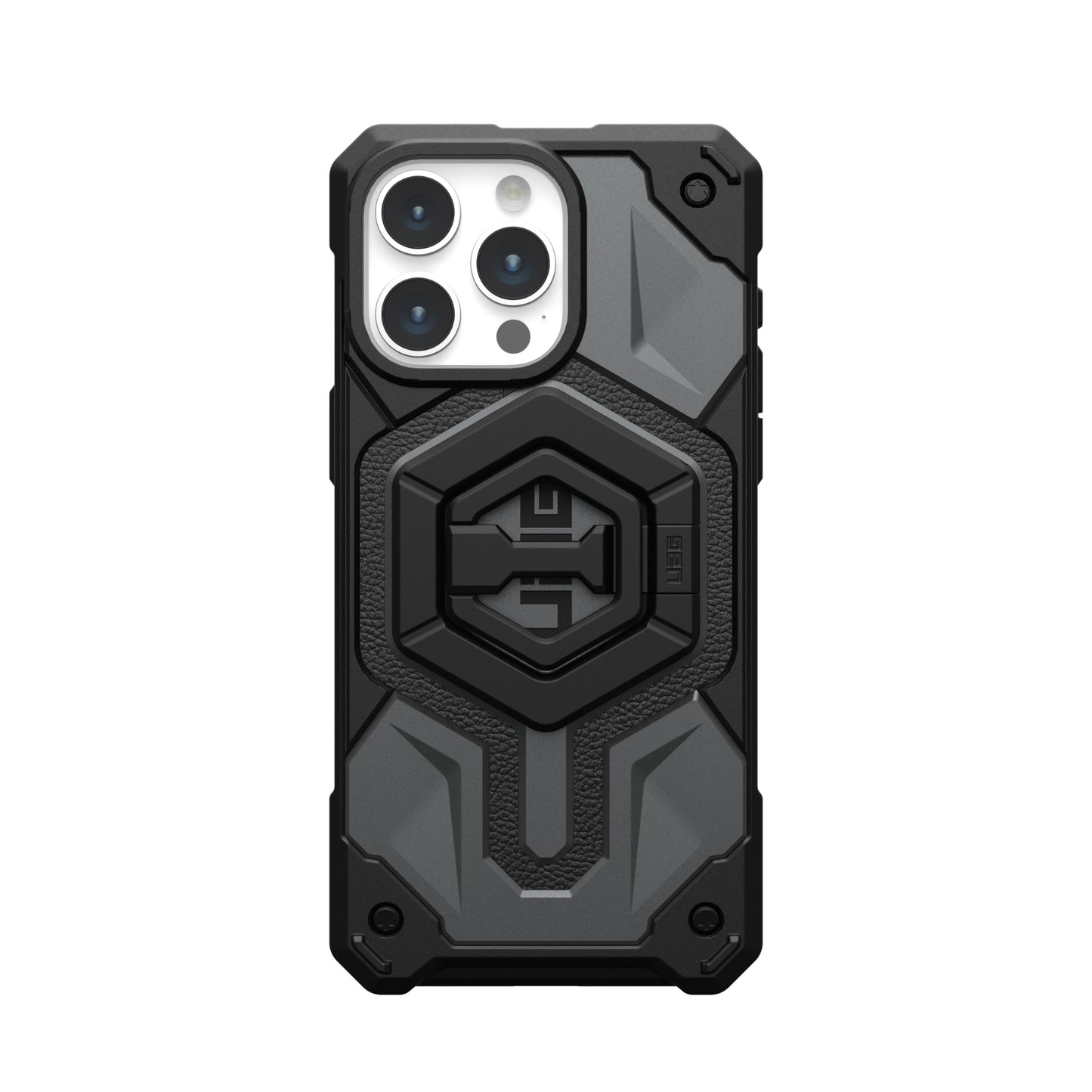 URBAN ARMOR GEAR UAG Magnetic Phone Ring Stand Compatible with MagSafe Magnet, Removable Metal Finger Ring Grip & 360 Rotation Adjustable Kickstand