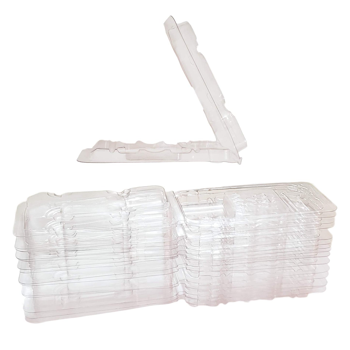 15PCS Computer CPU Case Tray Packaging Clamshell for AMD 938 940 AM1 AM2 AM3 AM4 AM5 FM1 FM2 FM2+ CPU Holder Protector Box (15pcs Shell fit AMD)